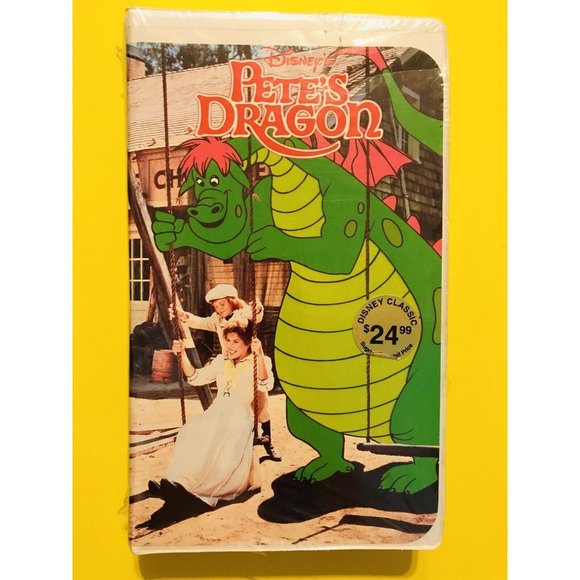 Pete's Dragon Disney New Sealed VHS - Picture 1 of 2